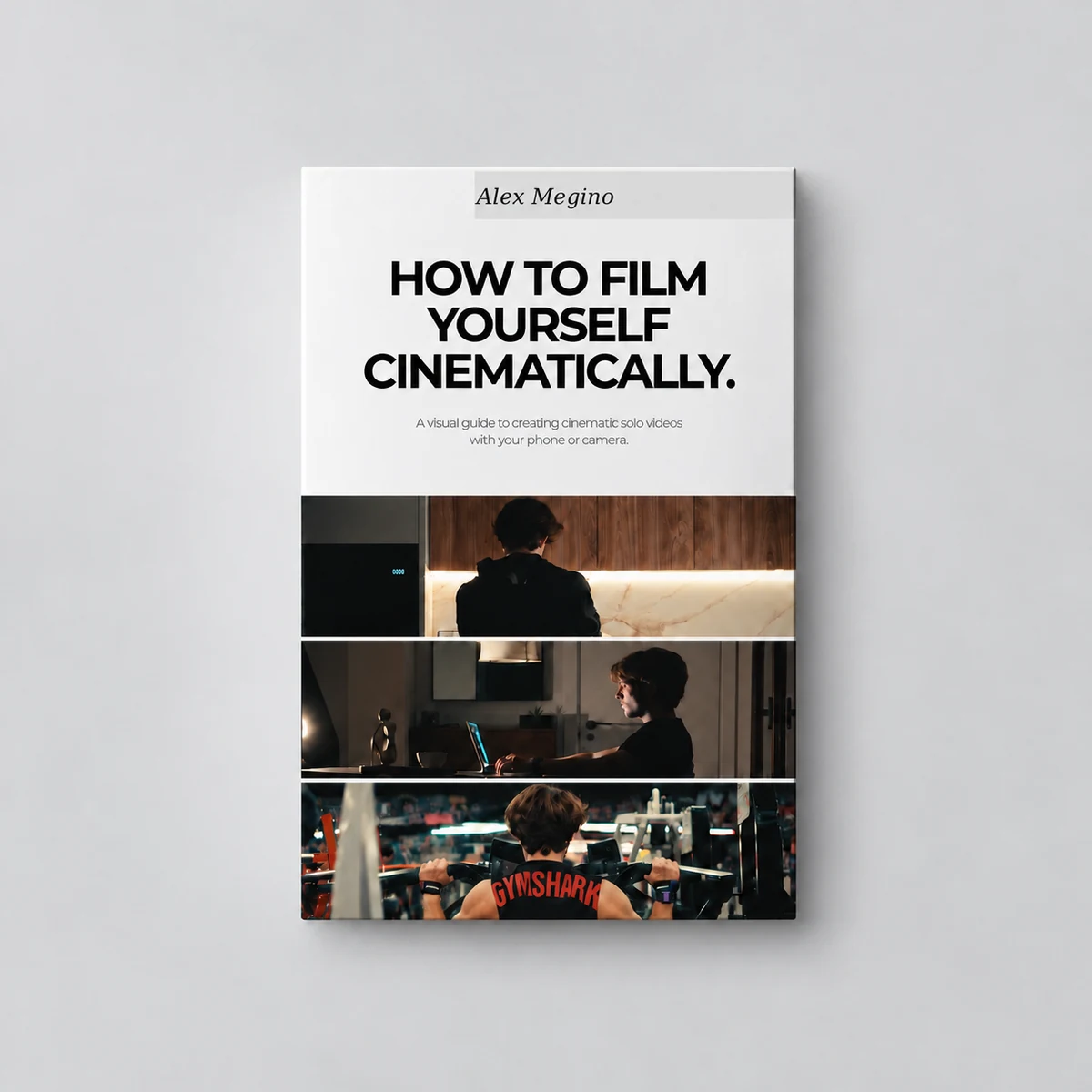 How to Film Yourself Cinematically free guide mockup